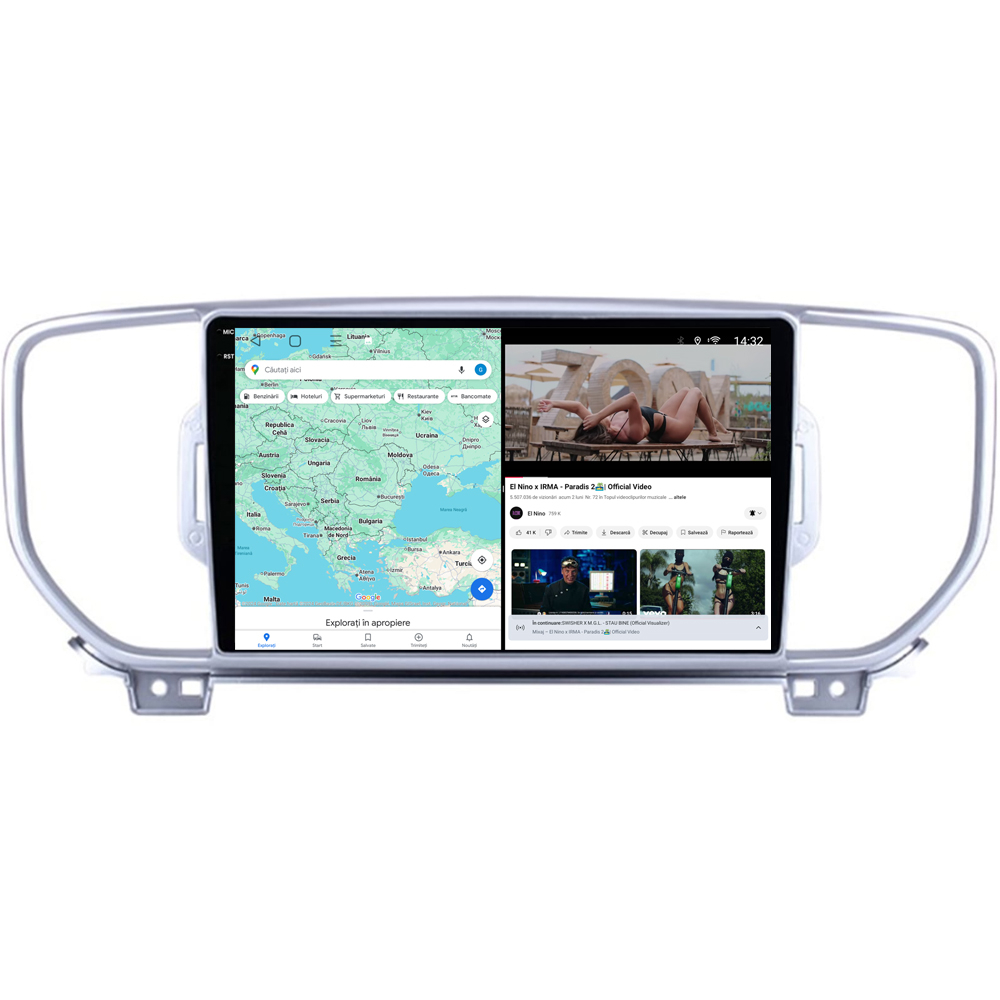 Navigație Android dedicată 2K QLED Octa-Core UIS8581A cu SIM 4G, CarPlay și Android Auto [5]
