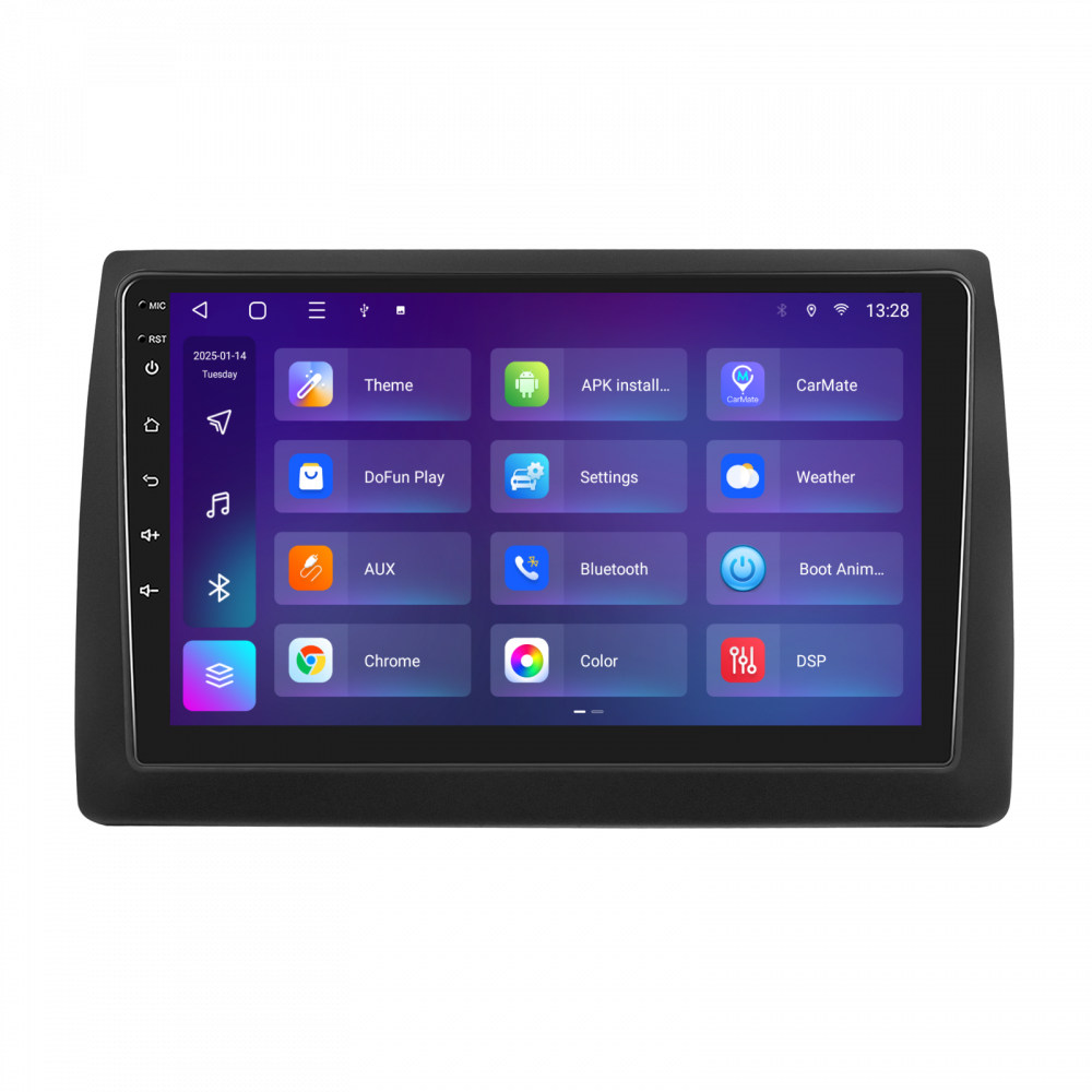 Navigatie Fiat STILO (2002-2010) cu Android, 2GB RAM 32 GB ROM ecran 9 Inch,Carplay si Android Auto Wifi [5]