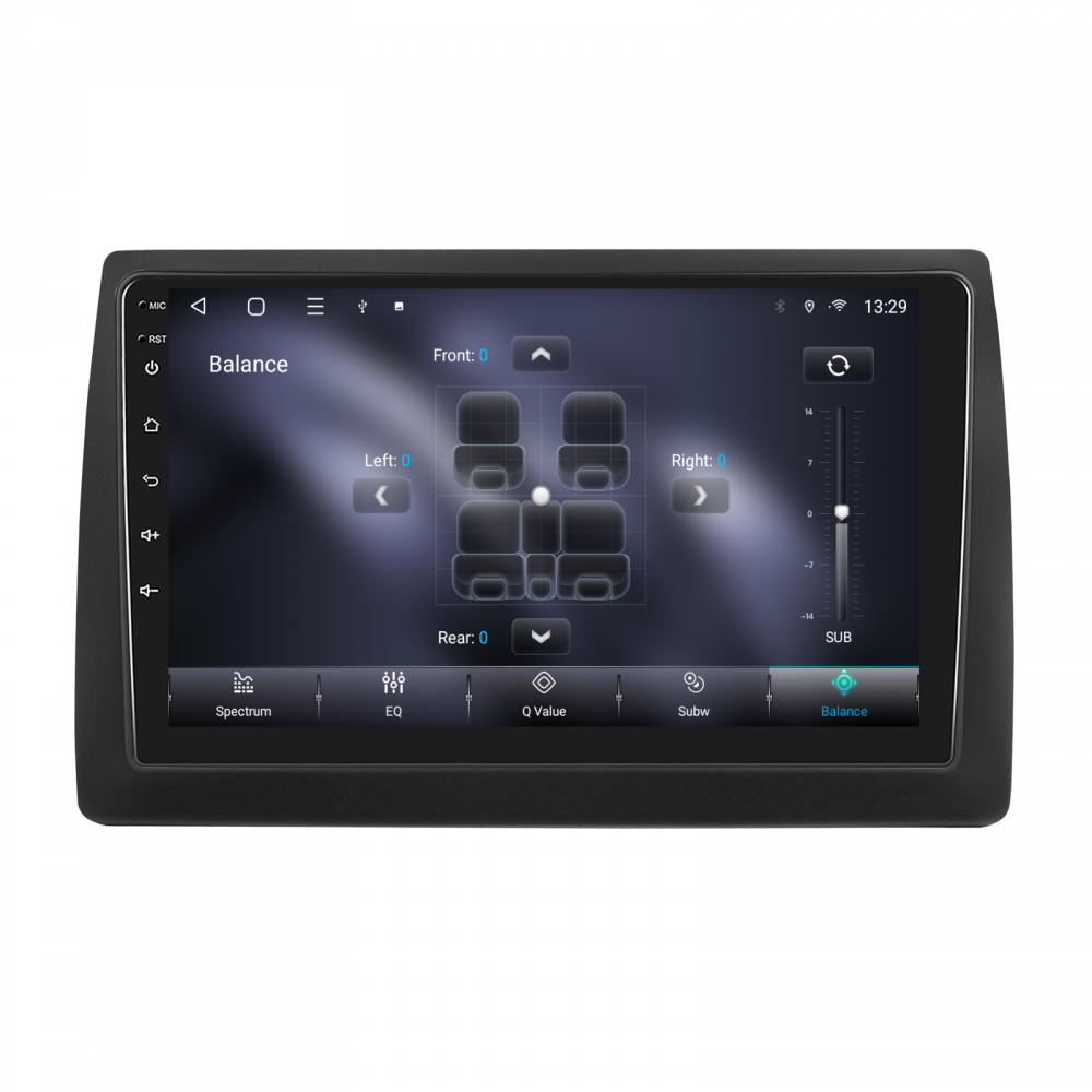 Navigatie Fiat STILO (2002-2010) cu Android, 4 GB RAM 64 GB ROM, DSP, 4G SIM, ecran 9 Inch,Carplay si Android Auto Wifi [8]
