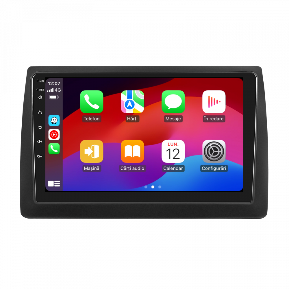 Navigatie Fiat STILO (2002-2010) cu Android, 4 GB RAM 64 GB ROM, DSP, ecran 9 Inch,Carplay si Android Auto Wifii [5]
