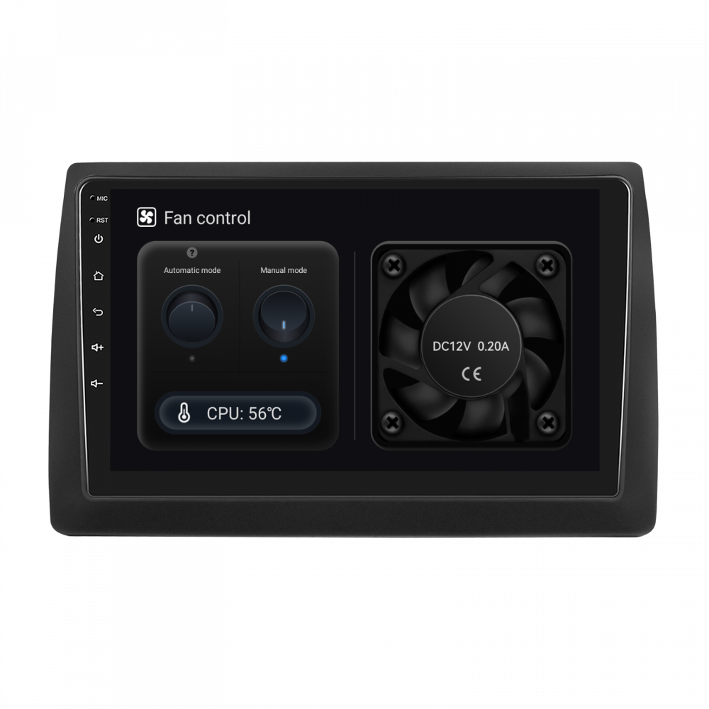 Navigatie Fiat STILO (2002-2010) cu Android, 8 GB RAM 128 GB ROM, DSP, 4G SIM, ecran 9 Inch,Carplay si Android Auto Wifi [9]