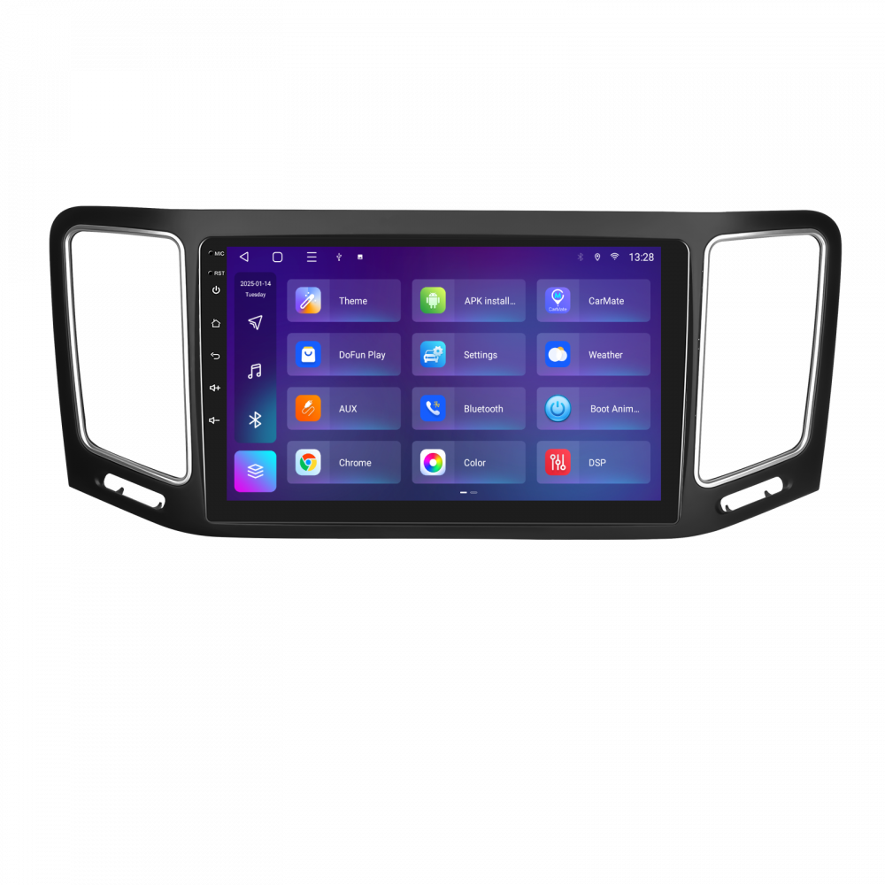 Navigatie Volkswagen Sharan (2010-2018) cu Android, 2GB RAM 32GB ROM, DSP, ecran 9 Inch, Carplay si Android Auto [3]