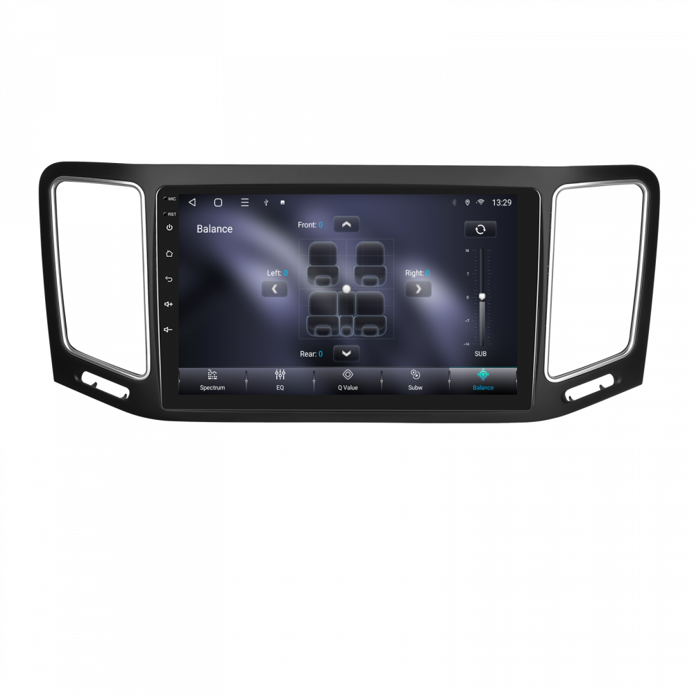Navigatie Volkswagen Sharan (2010-2018) cu Android, 4GB RAM 64GB ROM, cu SLOT SIM 4G, DSP, ecran 9 Inch, Carplay si Android Auto [5]