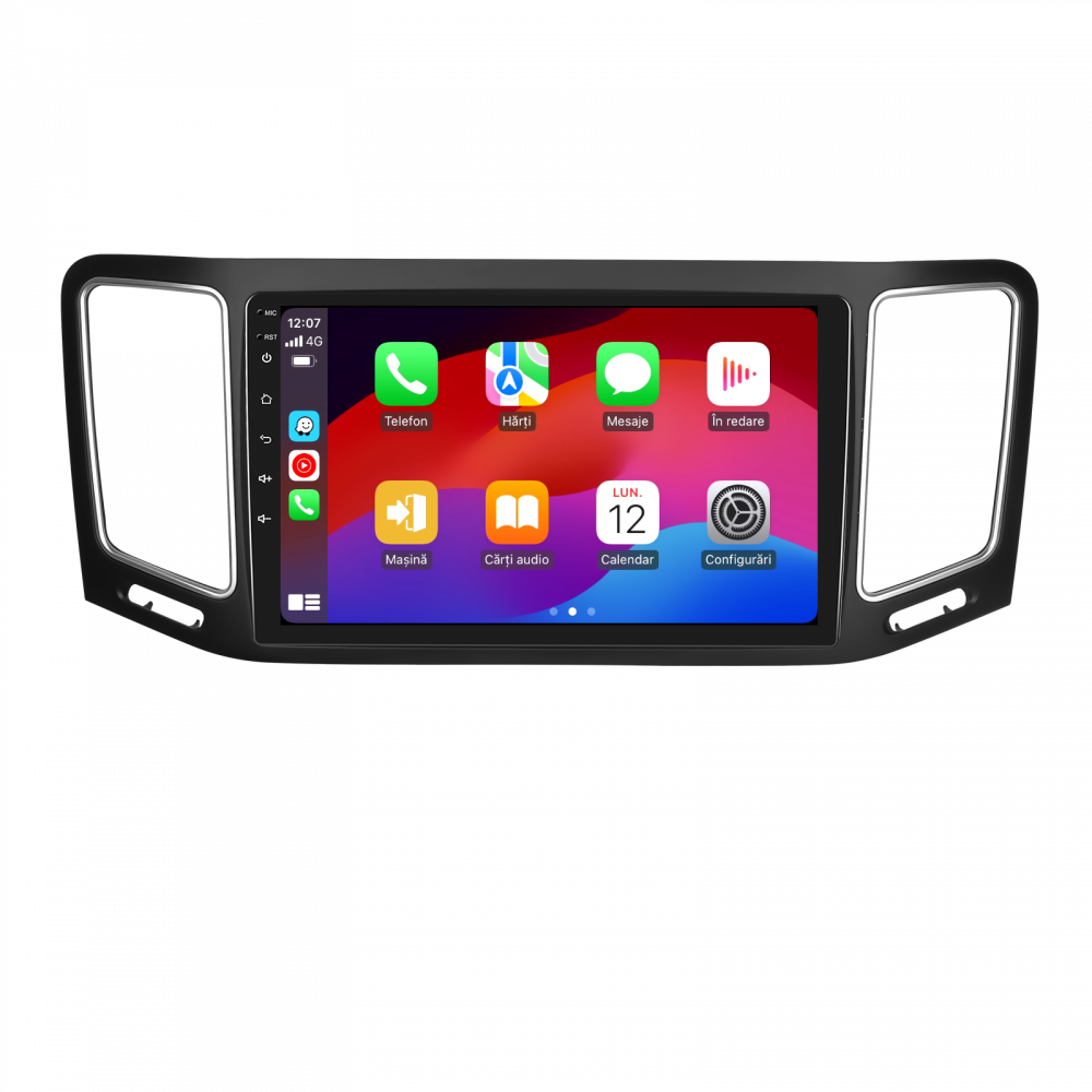 Navigatie Volkswagen Sharan (2010-2018) cu Android, 8GB RAM 128GB ROM, cu SLOT SIM 4G, DSP, ecran 9 Inch, Carplay si Android Auto [3]