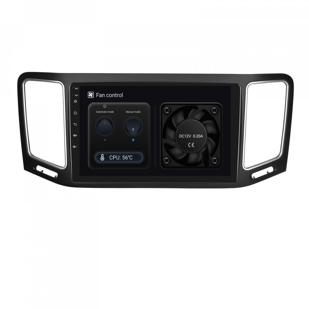 Navigatie Volkswagen Sharan (2010-2018) cu Android, 8GB RAM 128GB ROM, cu SLOT SIM 4G, DSP, ecran 9 Inch, Carplay si Android Auto [9]