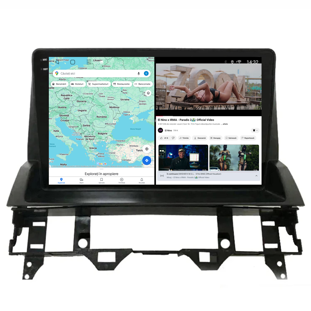 Navigație Android dedicată 2K QLED Octa-Core UIS8581A cu SIM 4G, CarPlay și Android Auto [5]