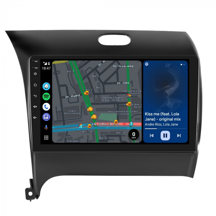 Navigatie KIA K3 (2013-2016), Android 12, 4GB RAM 64GB,SIM 4G. DSP, Carplay si Android auto, ecran 9 inch [3]