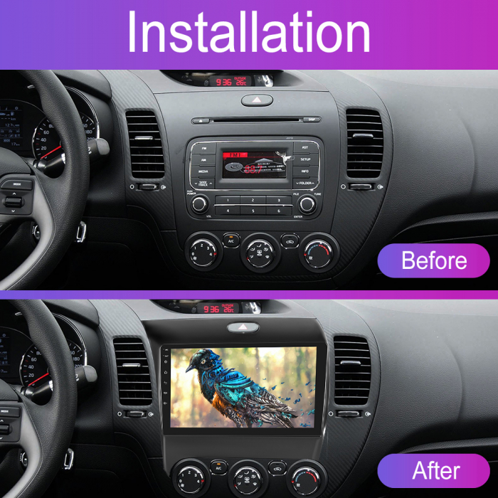 Navigatie KIA K3 (2013-2016), Android 12, 8GB RAM 128 GB,SIM 4G. DSP, Carplay si Android auto, ecran 9 inch [5]