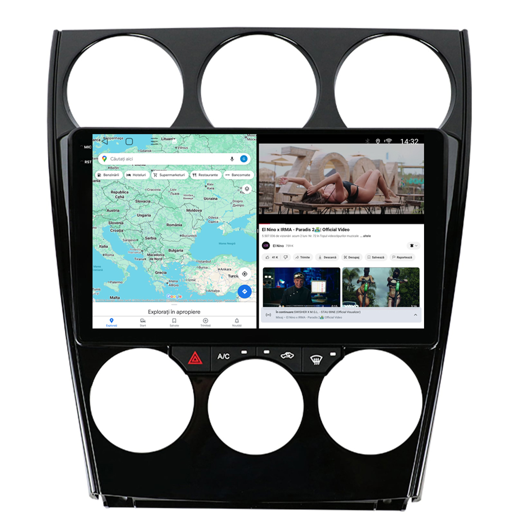 Navigație Android dedicată 2K QLED Octa-Core UIS8581A cu SIM 4G, CarPlay și Android Auto [5]