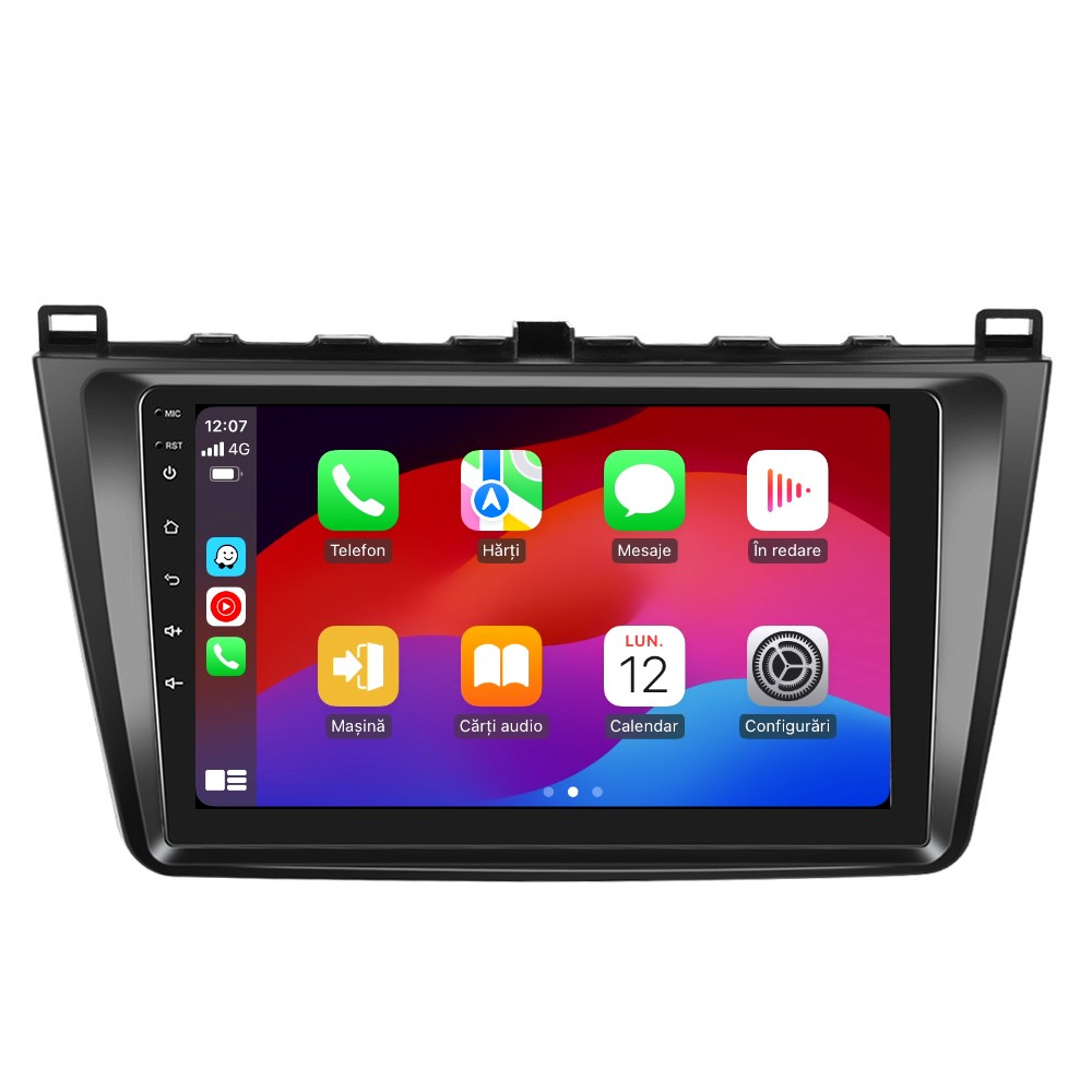 Navigatie Mazda 6 (2007-2012), cu Android 12, 4GB 64GB, SIM 4G, CarPlay si Android Auto, DSP, wifi, ecran 9 inch [3]