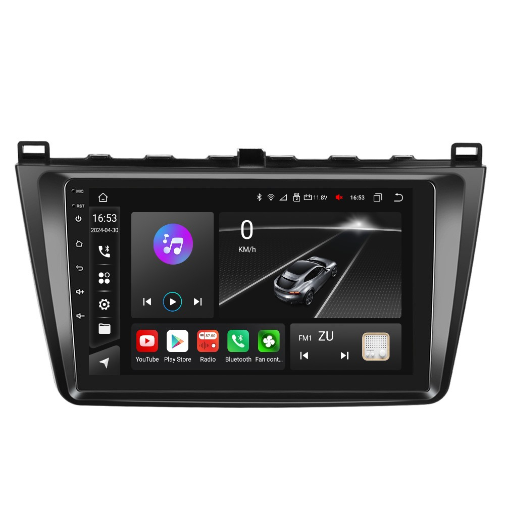 Navigatie Mazda 6 (2007-2012), cu Android 12, 8GB 128GB, SIM 4G, CarPlay si Android Auto, DSP, wifi, ecran 9 inch [3]