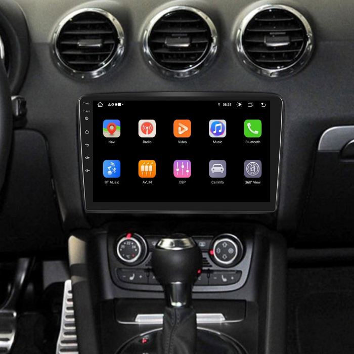 Navigatie Audi TT (2008-2014), Android 12, 2GB RAM 32GB, DSP, Carplay si Android auto, ecran 9 inch [5]