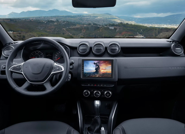 Navigatie Dacia Duster (2019-2021), Android 12, 8GB RAM 128GB, SIM 4G, DSP, Carplay si Android auto, ecran 9 inch [4]