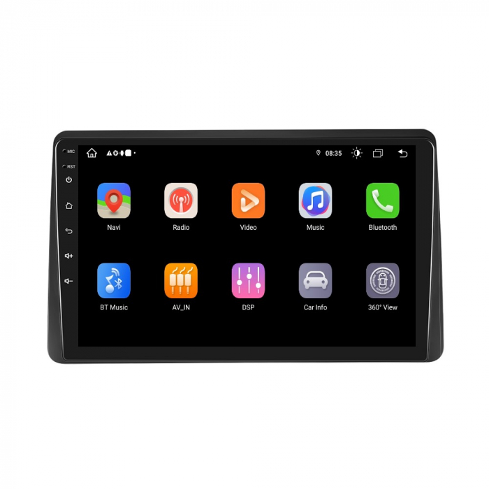 Navigatie Dacia Duster (2019-2021), Android 12, 8GB RAM 128GB, SIM 4G, DSP, Carplay si Android auto, ecran 9 inch [2]