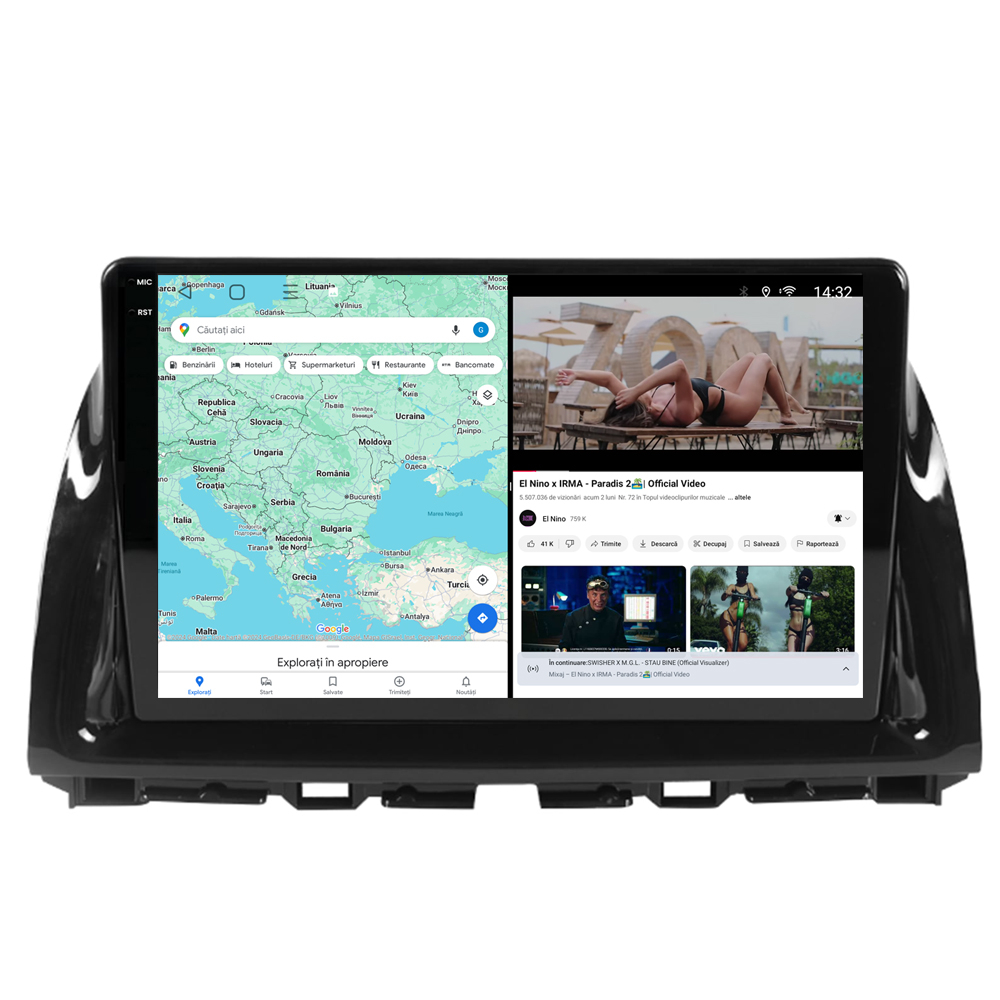 Navigație Android dedicată 2K QLED Octa-Core UIS8581A cu SIM 4G, CarPlay și Android Auto [5]