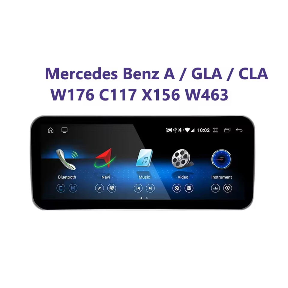 Navigație Mercedes-Benz A-Class W176, GLA X156, CLA C117 – 10.25" | 8+128GB 2.0 OctaCore Snapdragon 665, 4G SIM, CarPlay, Android Auto [1]