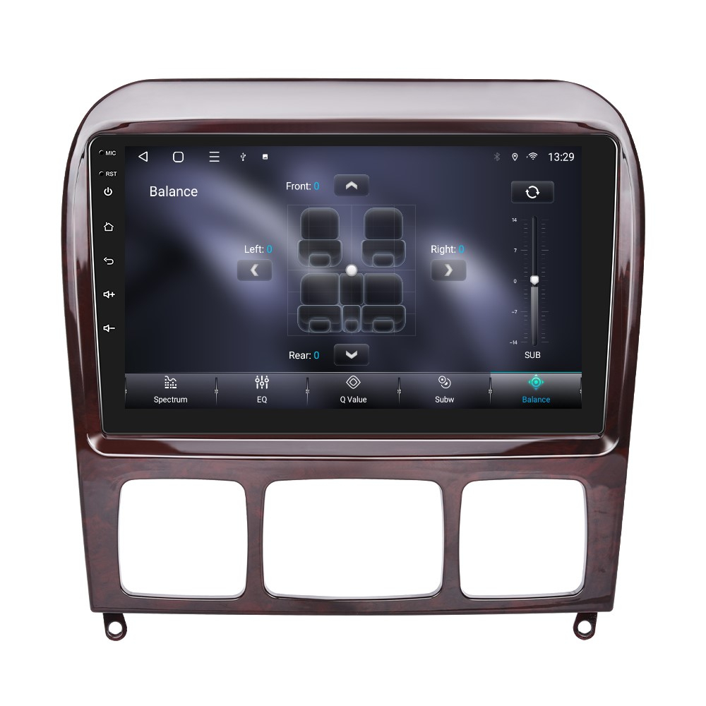 Navigatie Mercedes Benz, S (1999-2007) cu Android, 4GB RAM 64GB ROM, cu SLOT SIM 4G, DSP, ecran 9 Inch, Carplay si Android Auto [8]