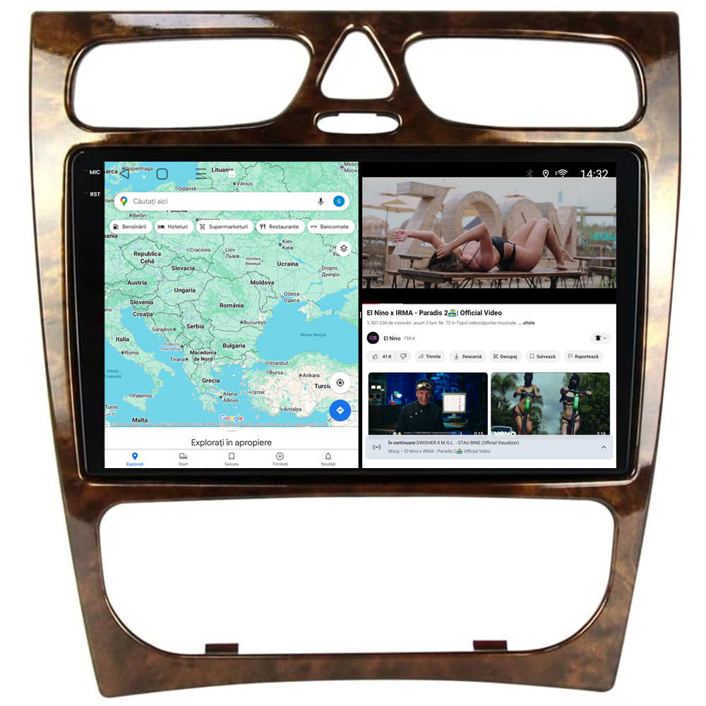 Navigație Android dedicată 2K QLED Octa-Core UIS8581A cu SIM 4G, CarPlay și Android Auto [5]