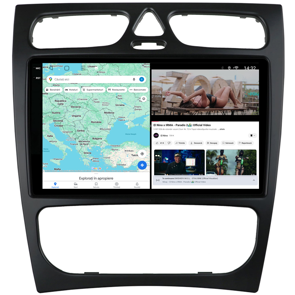 Navigație Android dedicată 2K QLED Octa-Core UIS8581A cu SIM 4G, CarPlay și Android Auto [5]