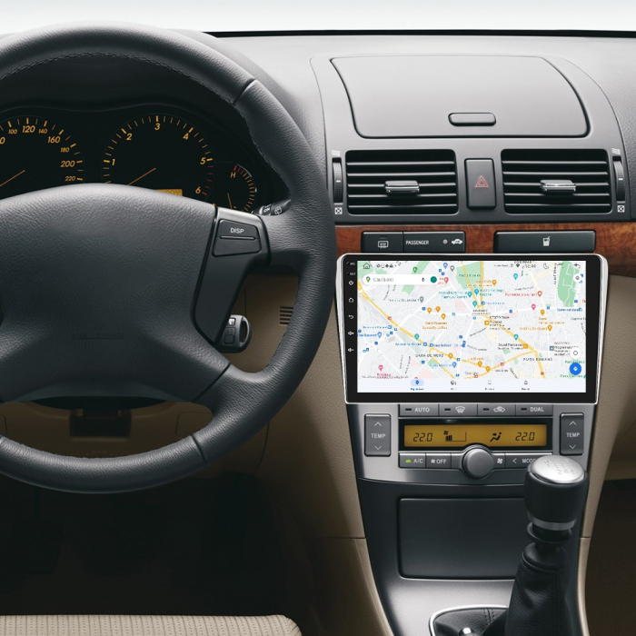 Navigatie Toyota Avensis (2002-2008), Android 12, 4GB RAM 64GB, DSP, SIM 4G, Carplay si Android auto, ecran 9 inch [4]