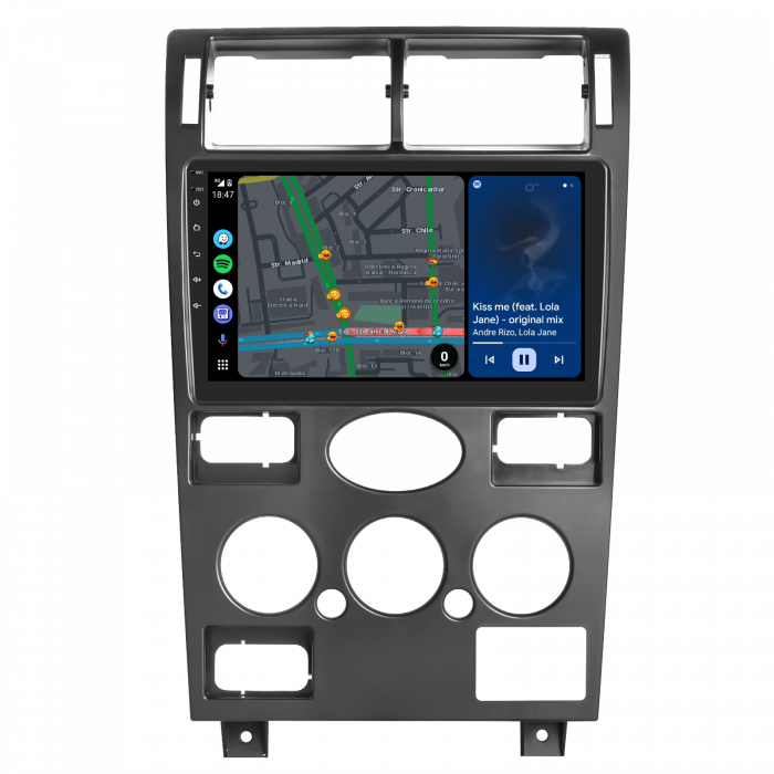 Navigatie Ford Mondeo (2000-2007), Android 12, 8GB RAM 128GB, SLOT SIM 4G, DSP, Carplay si Android auto, ecran 9 inch [9]