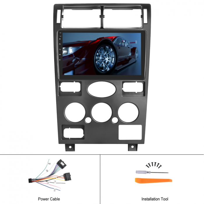 Navigatie Ford Mondeo (2000-2007), Android 12, 2GB RAM 32GB, DSP, Carplay si Android auto, ecran 9 inch [9]