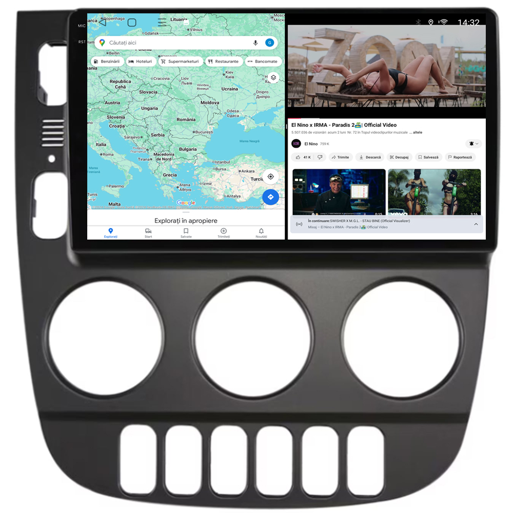 Navigație Android dedicată 2K QLED Octa-Core UIS8581A cu SIM 4G, CarPlay și Android Auto [5]