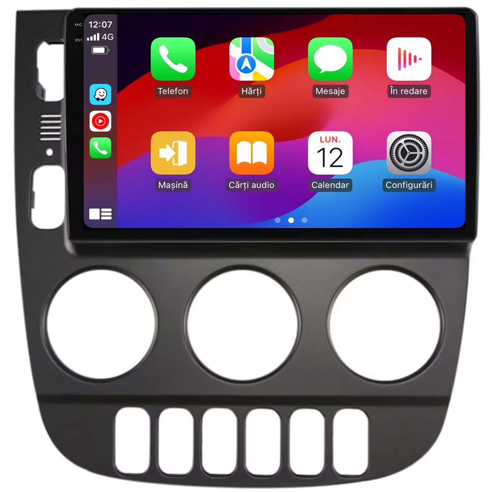 Navigație Android dedicată 2K QLED Octa-Core UIS8581A cu SIM 4G, CarPlay și Android Auto [3]