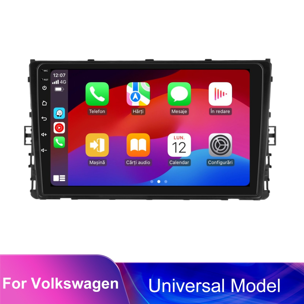 Navigatie Volkswagen T-ROC (2017-2022) cu Android, 8GB RAM 128GB ROM, cu SLOT SIM 4G, DSP, ecran 9 Inch, Carplay si Android Auto [8]