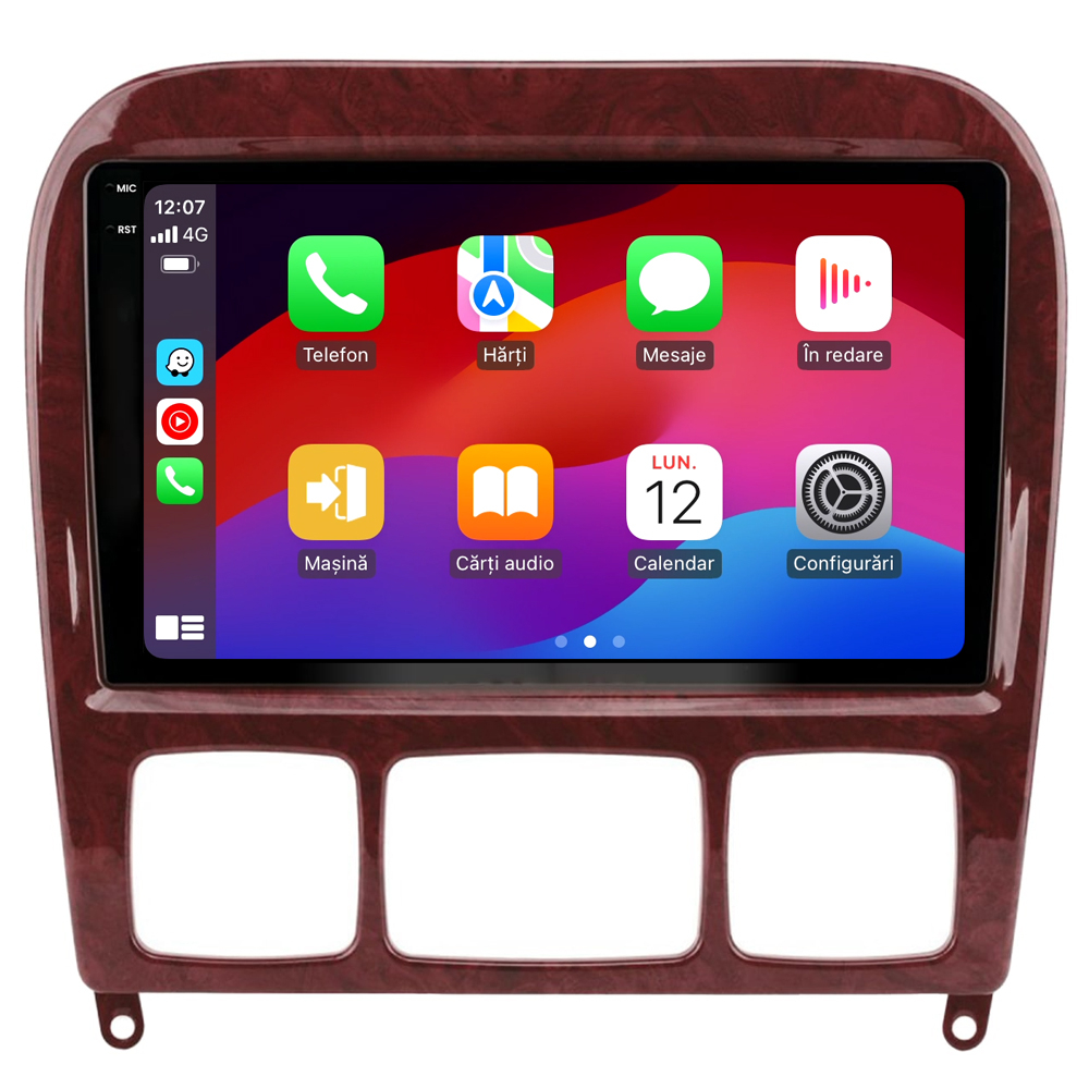 Navigație Android dedicată 2K QLED Octa-Core UIS8581A cu SIM 4G, CarPlay și Android Auto [3]