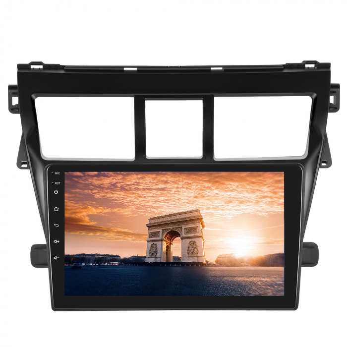 Navigatie Toyota Vios Yaris (2007-2012), Android 12, 8GB RAM 128GB,SLOT SIM 4G, DSP, Carplay si Android auto, ecran 9 inch [5]