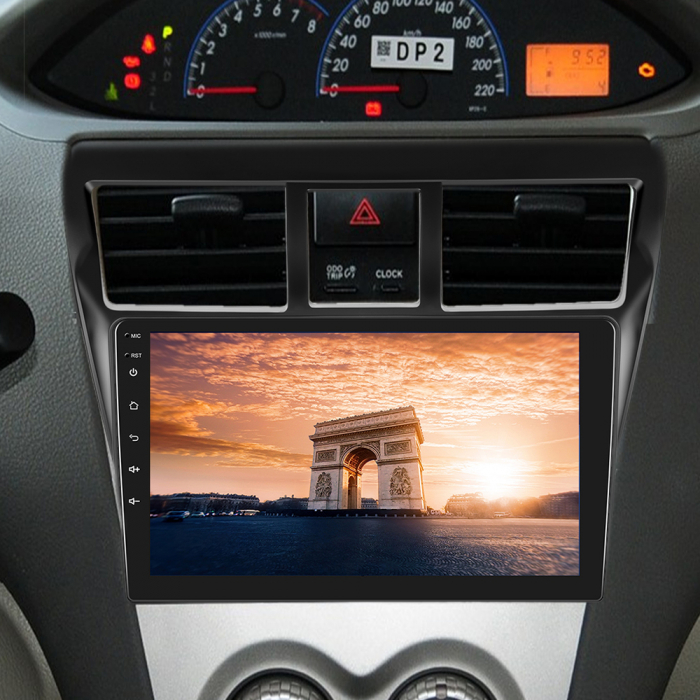 Navigatie Toyota Vios Yaris (2007-2012), Android 12, 8GB RAM 128GB,SLOT SIM 4G, DSP, Carplay si Android auto, ecran 9 inch [6]