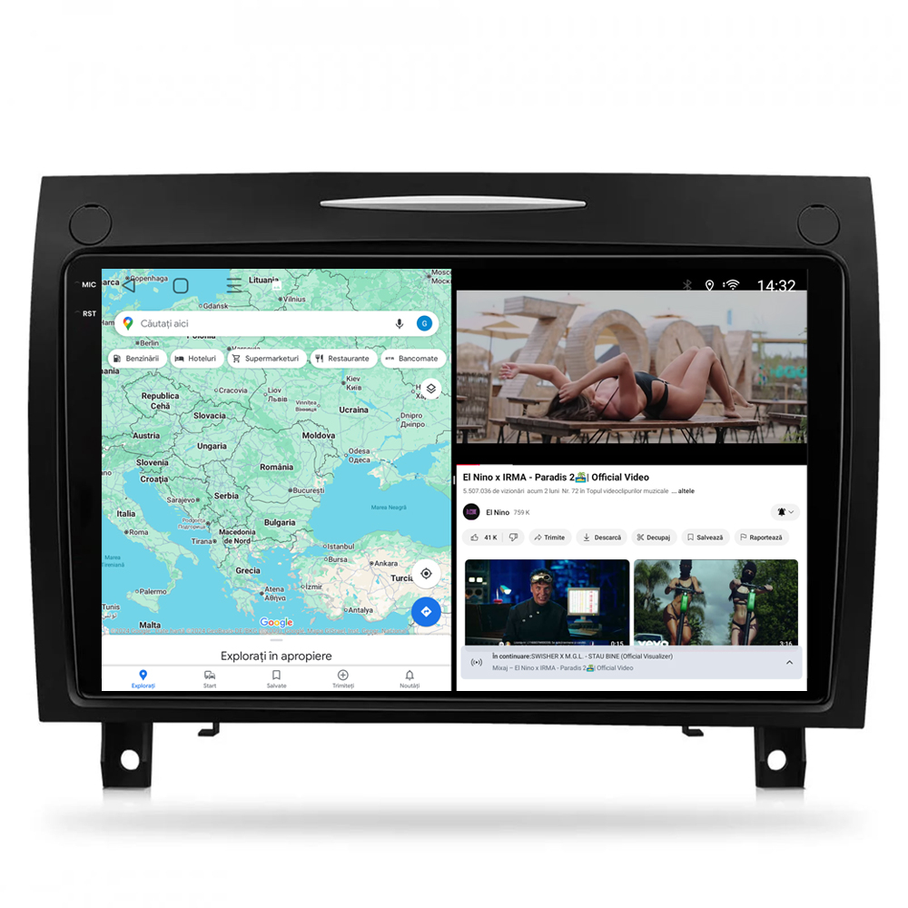 Navigație Android dedicată 2K QLED Octa-Core UIS8581A cu SIM 4G, CarPlay și Android Auto [5]