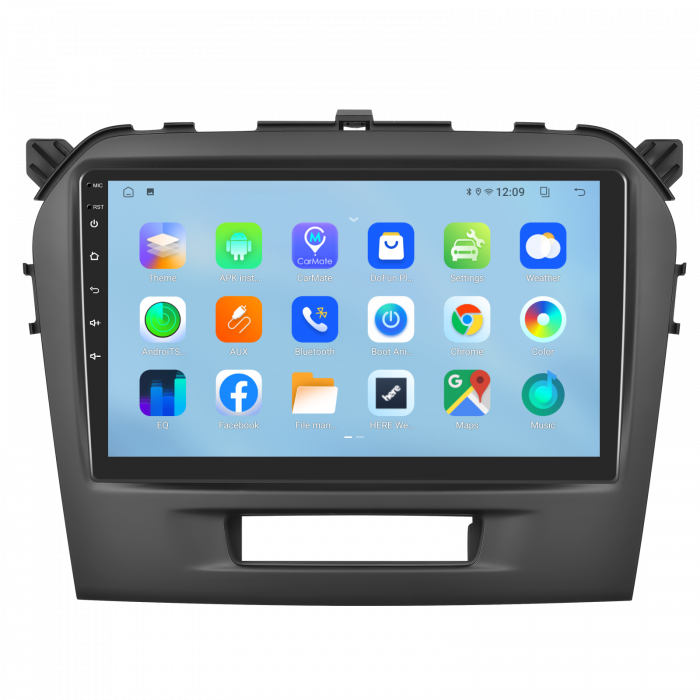 Navigatie Suzuki Vitara 4 (2014-2018), Android 12, 4GB RAM 64GB, SLOT SIM 4G, DSP, Carplay si Android auto, ecran 9 inch [4]