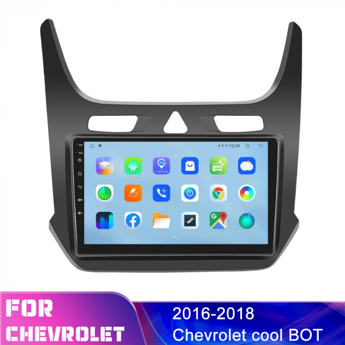 Navigatie Chevrolet Cobalt (2011-2018), Android 12, 4GB RAM 64GB, SIM 4G, DSP, Carplay si Android auto, ecran 9 inch [3]