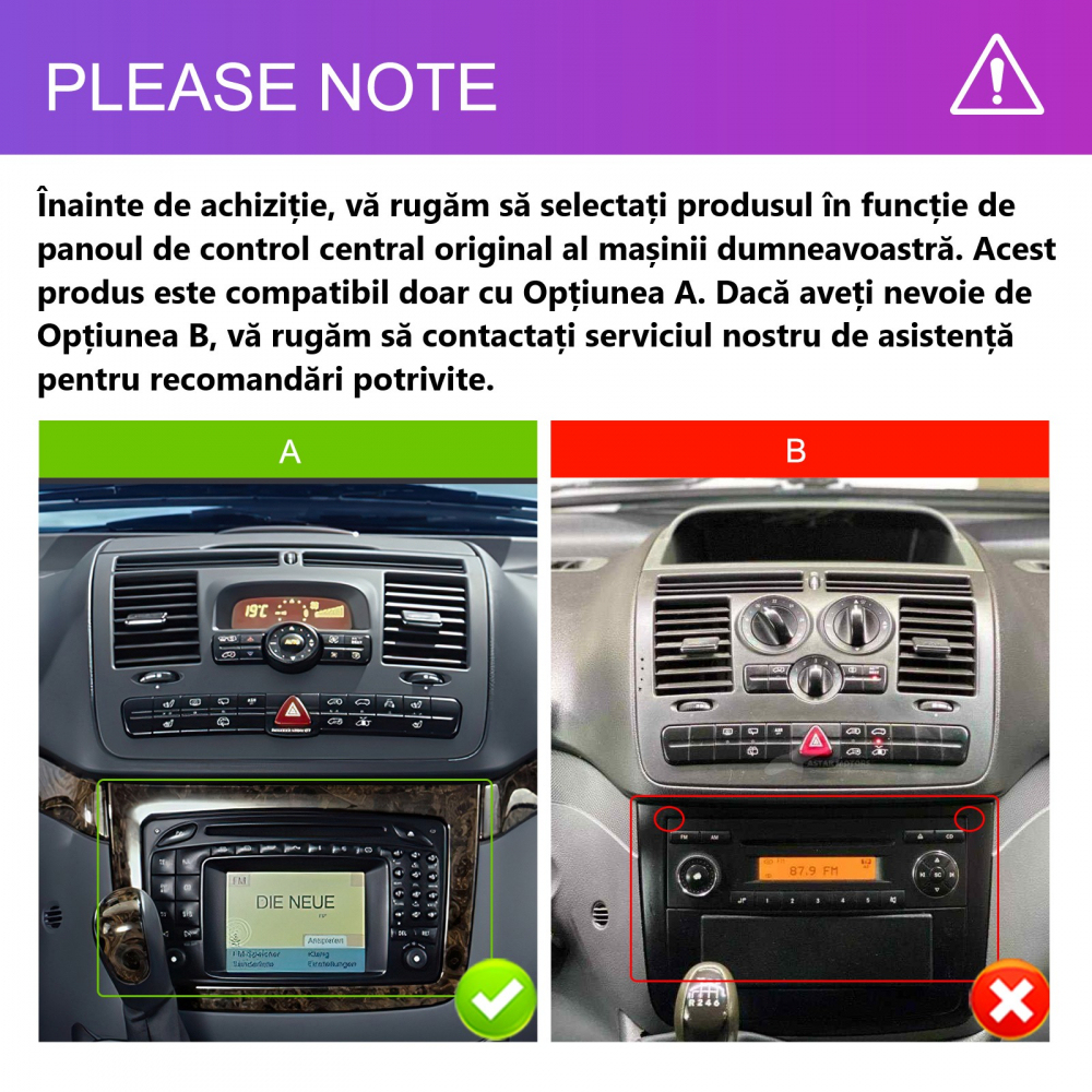 Navigatie Mercedes Viano (2004-2011), Vito (2010-2015) cu Android, 4GB RAM 64GB ROM, DSP, ecran 10,1 Inch, Carplay si Android Auto [8]