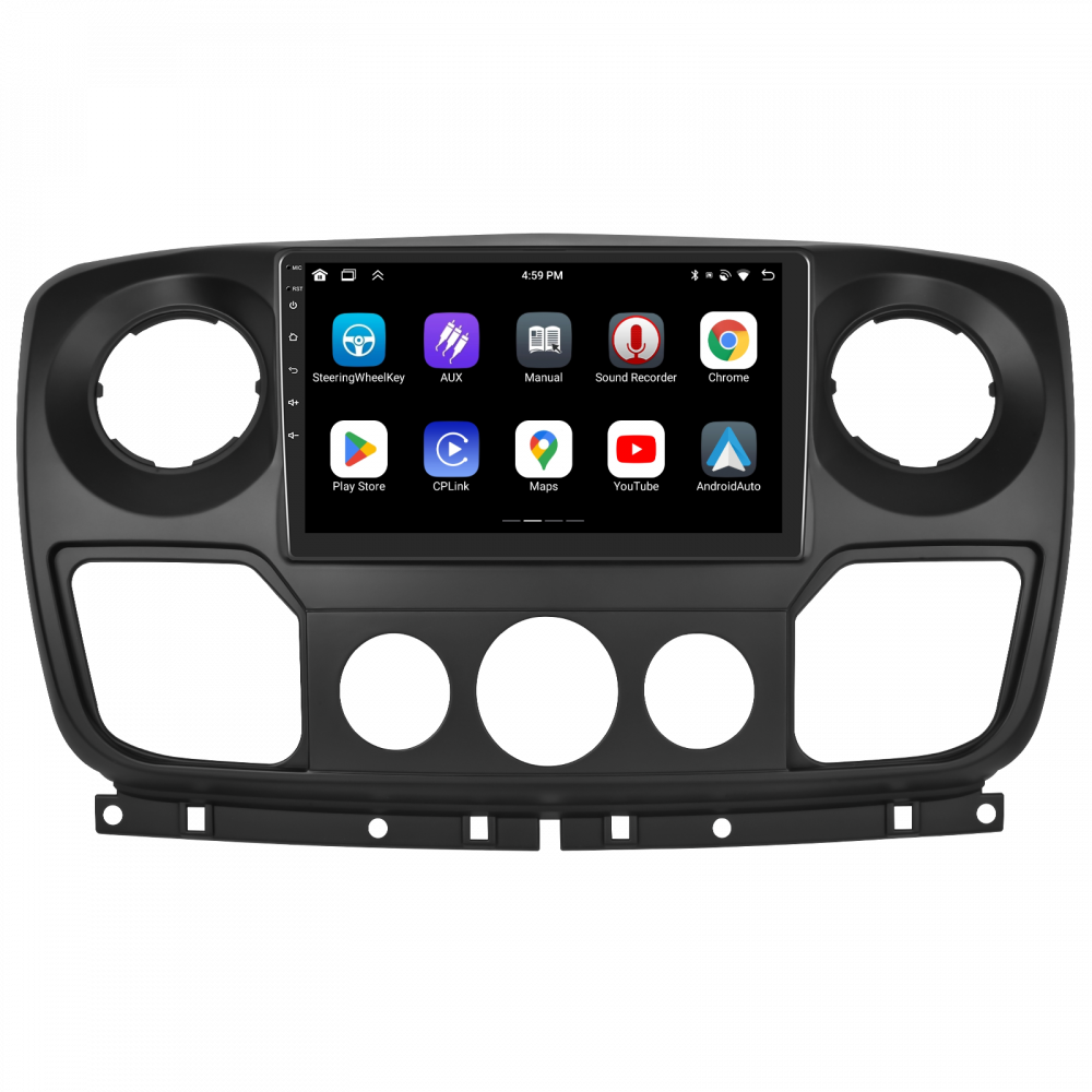 Navigatie Renault Master, Opel Movano, Nissan NV400 2010 cu Android, 4GB RAM 64GB ROM, DSP, ecran 10,1 Inch, Carplay si Android Auto [3]
