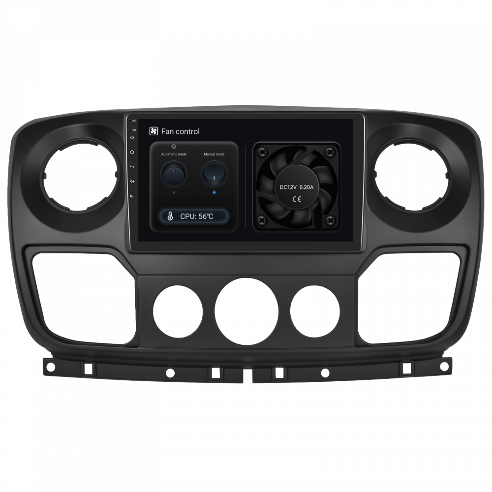 Navigatie Renault Master, Opel Movano, Nissan NV400 2010 cu Android, 8GB RAM 128GB ROM, cu SLOT SIM 4G, DSP, ecran 10,1 Inch, Carplay si Android Auto [9]