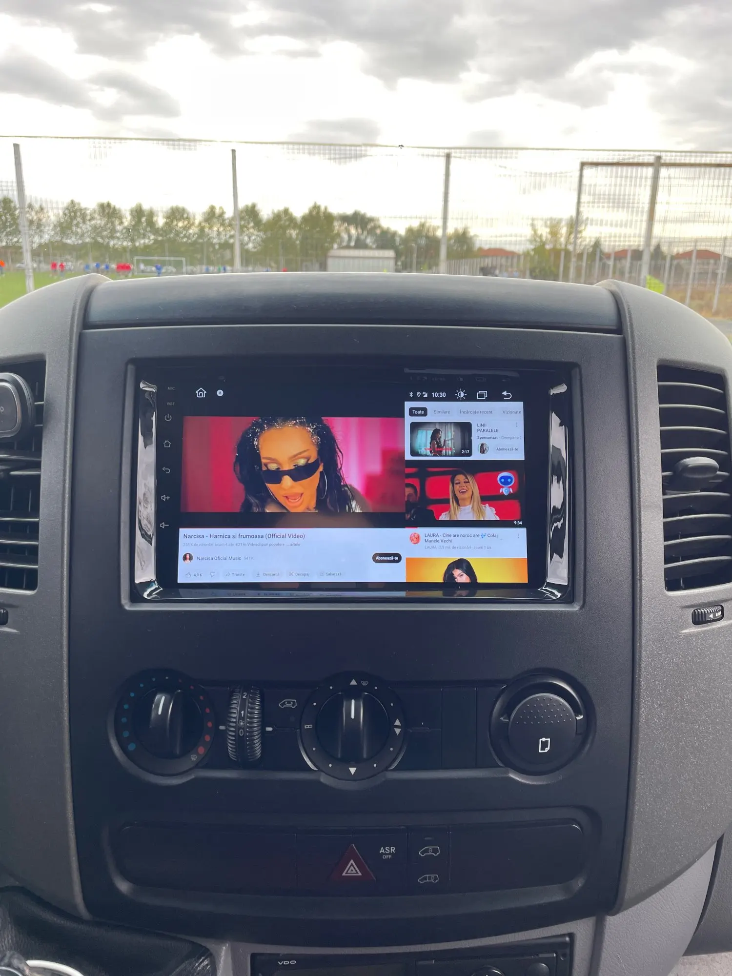 Navigatie Mercedes Vito Sprinter Viano A B Class Volkswagen Crafter, Android 12, 4GB RAM 64GB ROM,SIM 4 G, DSP, CarPlay si Android Auto, ecran 9 Inch [4]