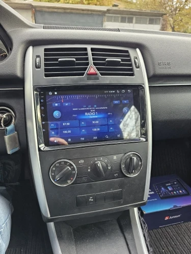 Navigatie Mercedes Vito Sprinter Viano A B Class Volkswagen Crafter, Android 12, 4GB RAM 64GB ROM,SIM 4 G, DSP, CarPlay si Android Auto, ecran 9 Inch [12]