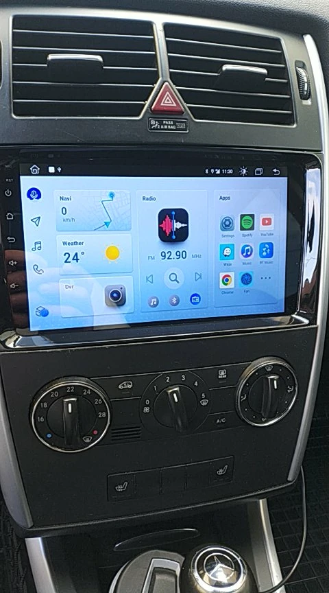 Navigatie Mercedes Vito Sprinter Viano A B Class Volkswagen Crafter, Android 12, 2GB RAM 32GB ROM, DSP, CarPlay si Android Auto, ecran 9 Inch [10]
