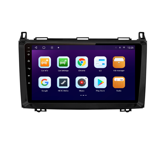 Navigatie Mercedes Vito Sprinter Viano A B Class Volkswagen Crafter, Android 12, 8GB RAM 128GB ROM,SIM 4 G, DSP, CarPlay si Android Auto, ecran 9 Inch [2]