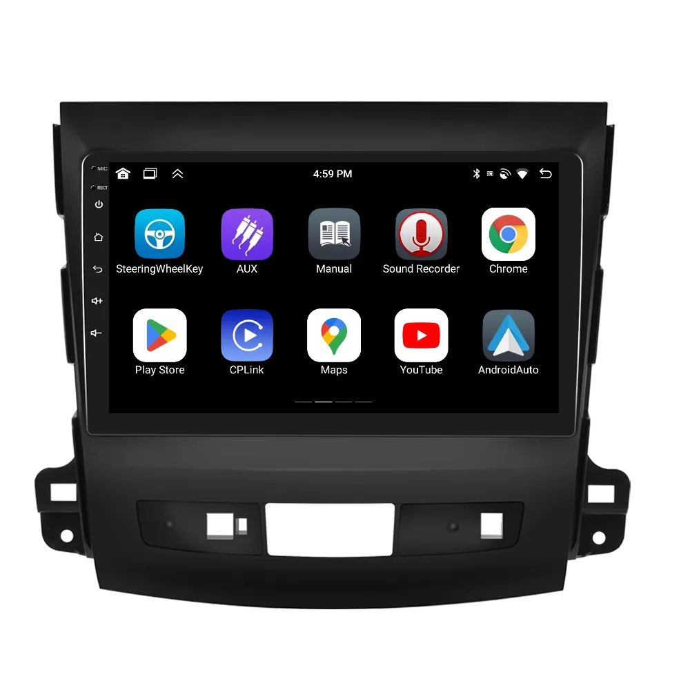 Navigatie Mitstubishi Outlander / Peugeot 4007 / Citroen C-Crosser (2008-2015), Android 13, 4GB RAM 64GB, DSP, Carplay si Android auto, ecran 9 inch [7]
