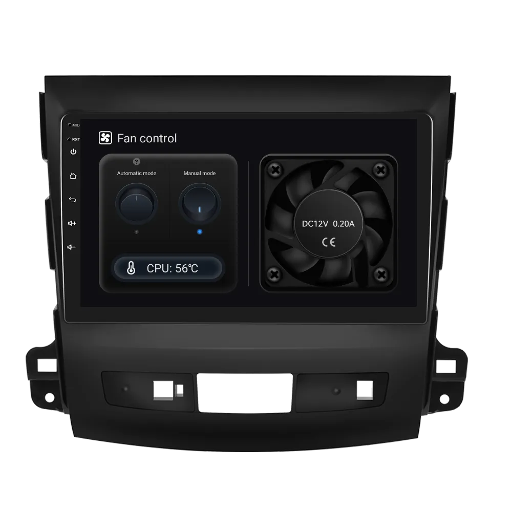 Navigatie Mitstubishi Outlander / Peugeot 4007 / Citroen C-Crosser (2008-2015), Android 13, 8GB RAM 128GB, SLOT SIM 4G, DSP, Carplay si Android auto, ecran 9 inch [3]