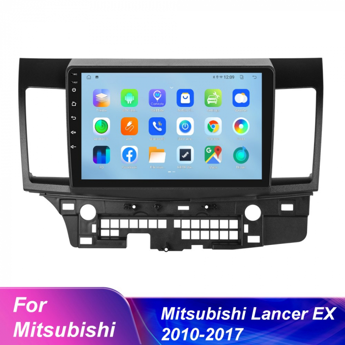 Navigatie Mitsubishi Lancer (EX 2010-2017) cu Android 12,4GB RAM 64, SLOT SIM 4G, DSP, CarPlay si Android Auto ecran 10.1 inch [2]