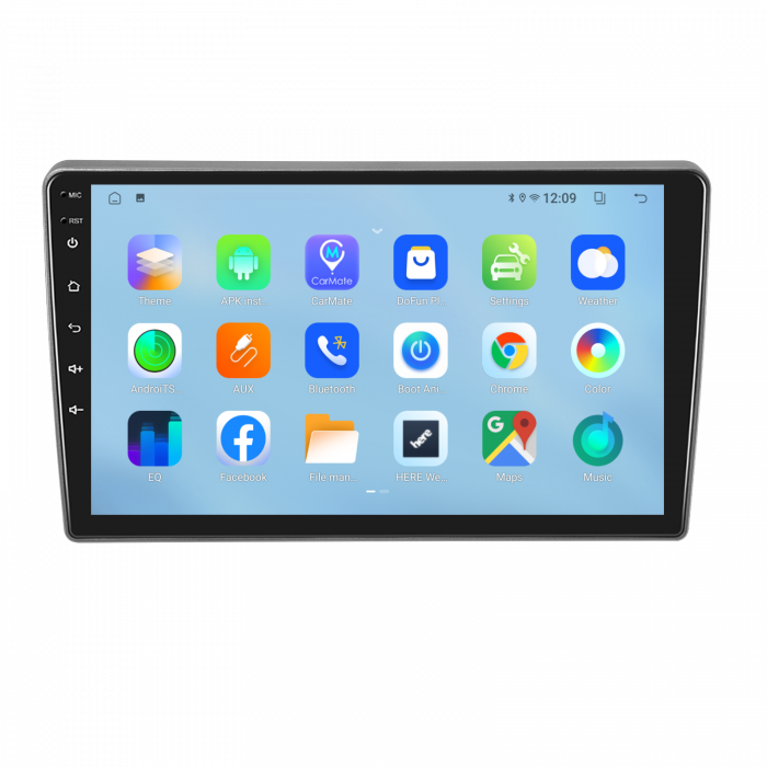 Navigatie Peugeot 407 (2004-2008), Android 12, 8GB RAM 128GB, SLOT SIM 4G, DSP, Carplay si Android auto, ecran 9 inch [2]