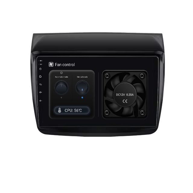 Navigatie Mitsubishi Pajero Sport 2 L200 Triton (2005-2015), Android, 8GB RAM 128GB, SLOT SIM 4G, DSP, Carplay si Android auto, ecran 9 inch [3]