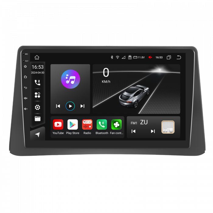 Navigatie Mokka 1 (2012-2016), Android 12, 8 GB 128 GB, SLOT SIM 4G, CarPlay si Android Auto, DSP, ecran 9 Inch [8]