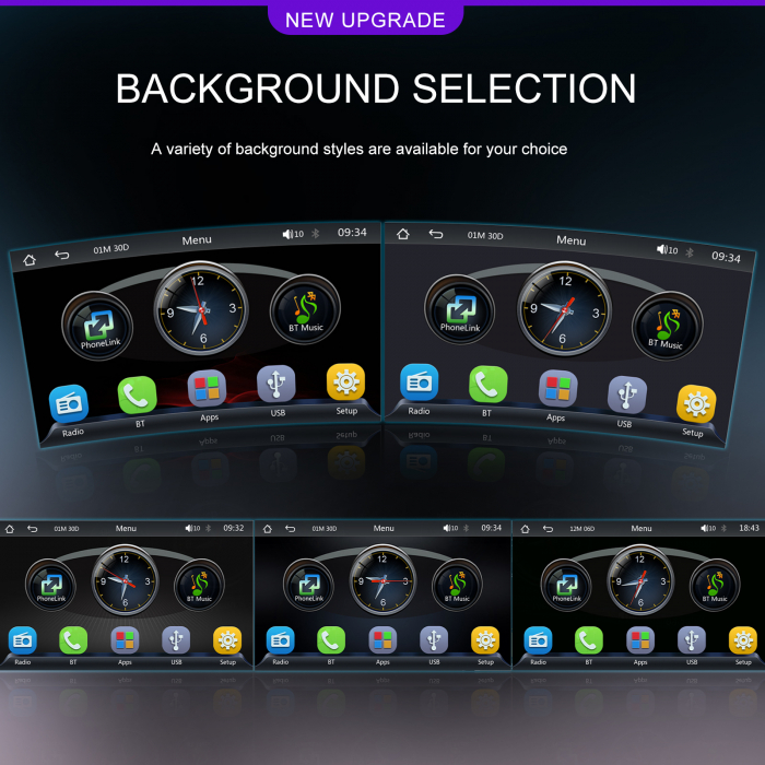 Navigatie MP5 Player Auto 2DIN Universal, cu Carplay si Android Auto Wireless, Bluetooth, USB. 4x60W, ecran tactil 7 inch [23]