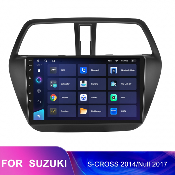 Navigatie Suzuki S-CROSS (2012-2016), Android 12, 2GB RAM 32GB, DSP, Carplay si Android auto, ecran 9 inch [5]